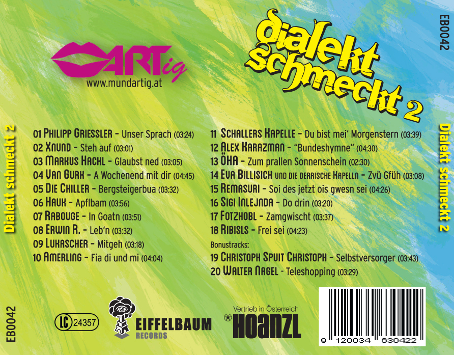 Inlay: Dialekt schmeckt 2