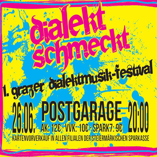 1. Grazer Dialektmusikfestival